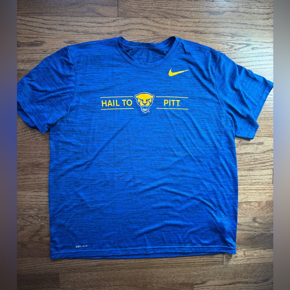 Nike Blue Hail to Pitt Men's Tee